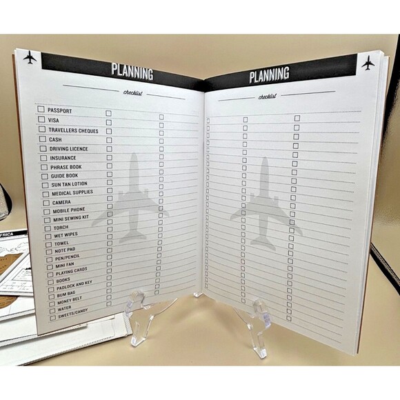 Travel Journal by Knock Knock + Frommer's 100 Best Packing Tips + Travelogue Map - Picture 11 of 16